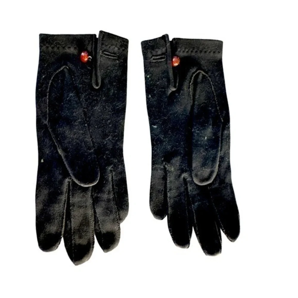 Vintage leather gloves, size 6 1/2. #11